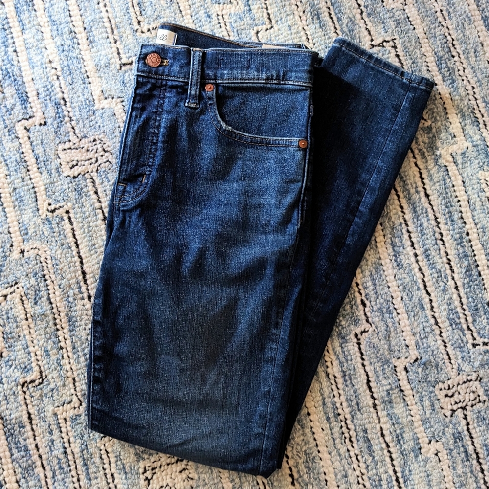 Madewell Women's 9" Mid-Rise Skinny Jeans in Skillman Wash, size 29